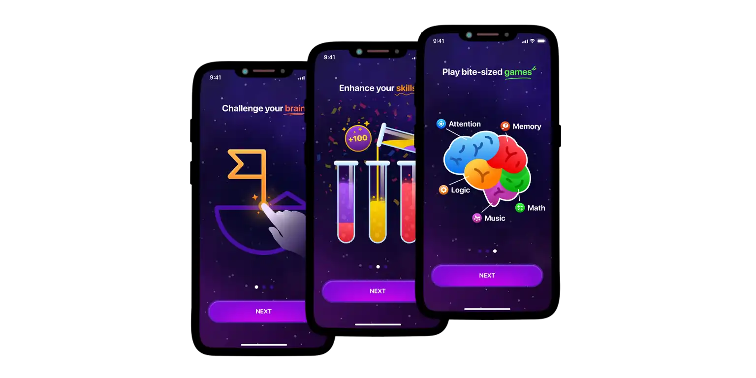 Overview of the Mind Elevate interface.